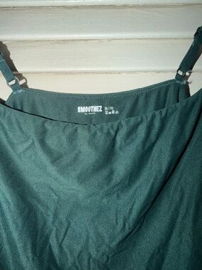 aerie Smoothez Dark Green Cami Bodysuit